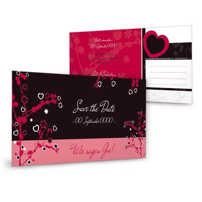 Postkarte 21 x 10 cm